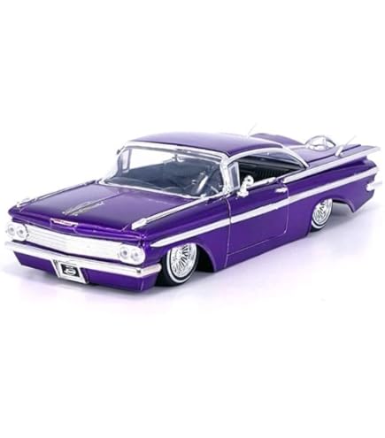 Amazon.com: 1959 Chevy Impala Lowrider Green Metallic with Cream