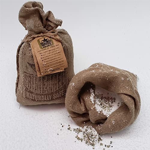 Ice Melt for Snow Rock Salt Calcium Chloride Free Pet Friendly Sidewalk