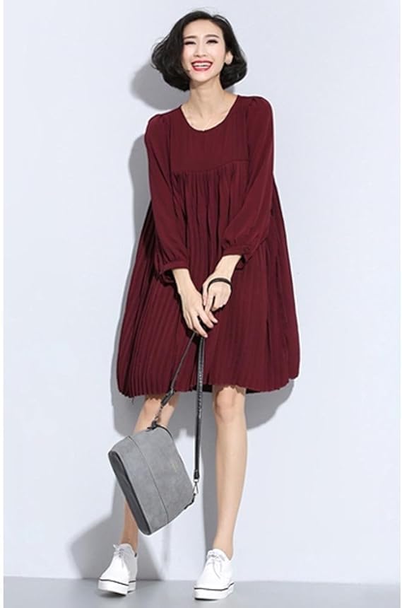 Amazon Momoshop 結婚式二次会にも シンプル 大人っぽい プリーツ ワンピース レディース ワンピース レディース きれいめ 結婚式 二次会 パーティー 黒 人気 おしゃれ ワンピース チュニック 通販