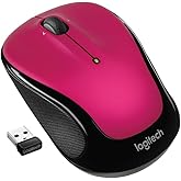 Logitech M325s Wireless Mouse, 2.4 GHz with USB Receiver, 1000 DPI Optical Tracking, 18-Month Life Battery, PC/Mac/Laptop/Chr