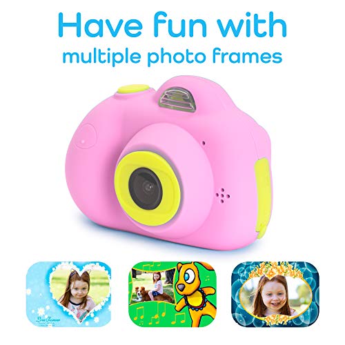 image for PLAYNLIFE Digital Camera for Kids with HD 1080P Video, Toddler, Childr