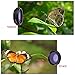 Tensun 2 in 1 Professional HD Camera Lens Kit iPhone Camera Lens 0.5X Super Wide Angle Lens 15X Macro Lens Clip-On Cell Phone Lens for iPhone 7/7 Plus/6s/6s Plus/6/5 Samsung/Android