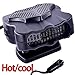 Car Heater Fan 12V, 30S Fast Heating Portable Car Auto Vehicle Electronic Heater or Fan 2 in 1 Heating Cooling Function Windshield Demister Defroster