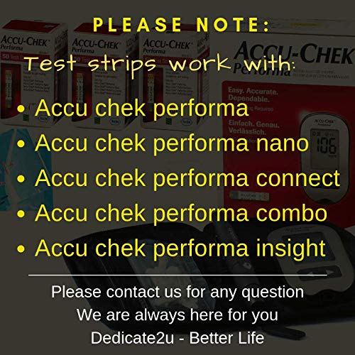 Roche 150 Test Strips AccuChek Performa (Long Expiration Dates) Bundle