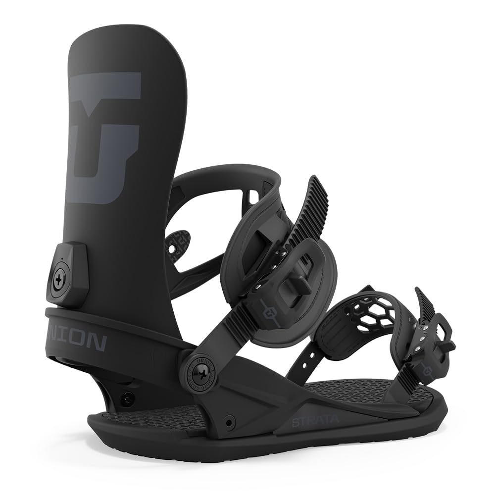 Union Strata Mens Snowboard Bindings, M, Black in Oman