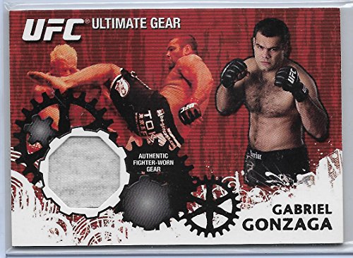 2010 Topps UFC Gabriel Gonzaga Ultimate Gear Fight Worn Gear Card # UG-GG