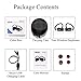 ALLIMITY Cable Free True Wireless Stereo Headphones Bluetooth V4.2 Hifi Earbuds with Mic for iPhone iPad Samsung Sony Over Ear Noise Cancelling Sweatproof Dual Mini Sports Cordless Earphones