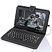 Tabsuit PU Leather Keyboard Case Cover Stand w/ Micro USB Port for 9