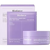 BIODANCE Caviar PDRN Brightening Set: Real Deep Mask & Eye Patches Set, Under Eye Dark Circles & Puffy Eyes, Korean Skincare Routine for Dullness, Glass Skin, Skin Care Gift Set