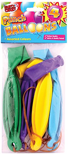 Punch Balloons (Pack of 4)