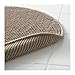 Ikea Beige Tan Supersoft Bath Shower Mat Rug Bathtub Bathroom Floor Round