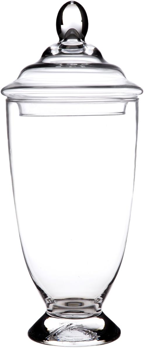 large clear glass jars with lids