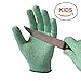 Evridwear Cut Resistant Gloves for Kids 7-9 Years, Level 5 Protection Cutting Gloves Food Grade for Cooking, Whittling, Wood Carving, Gardening and DIY