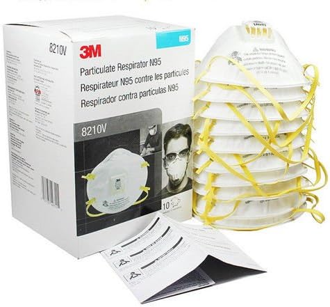 3M 49711 8210V N95 Particulate Respirator