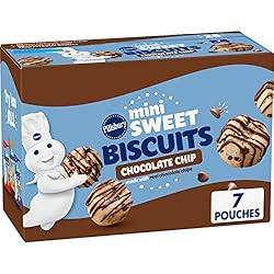 Pillsbury Mini Sweet Biscuits, Chocolate Chip, 10.5