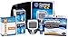 Slight Touch Contour Next Diabetes Testing Kit Bundle of Contour Next Ez Meter, 100 Bayer Contour Next Test Strips, 100 30g Slight Touch Lancets, 1 Lancing Device, Control Solution - 100 Alcohol Prep Pads