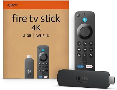 Amazon Fire TV Stick 4K Max Wi-Fi 6 Dolby Vision Atmos HDR10+ Streaming
