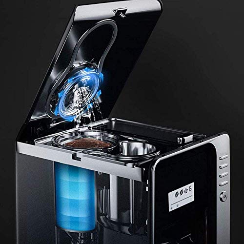 1yess Kaffeemaschine 5 Minuten Frisch gemahlene 3 Ebene der Konzentration Einstellbare Intelligente-Cup Kaffeebohnen… – Bild 5