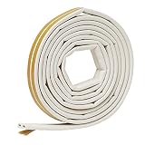 Frost King V25WA Extreme Rubber Weather-Strip Tape 5/16" Wide, " Thick, 17-Feet Long, White