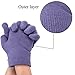 CCbeauty Gel Moisturizing Gloves and Socks Gel Linning with Essential Oils for Repair Dry Rough Cracked Eczema Hands/Feet Spa Beauty Gift, (Cotton/Purple)thumb 4
