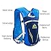 AONIJIE Marathon Hydration Vests for Running Camel Pack Running Vest Backpack Hydration Pack for Women and Men Lightweight Camel Backpack 5.5L (Blue)