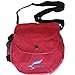 Kestrel Disc Golf Bag | Fits 12 Discs + Bottle | For Beginner and Advanced Disc Golf Players | Extremely Durable Canvas | Disc Golf Bag Set | Frisbee Golf Bag (Red)