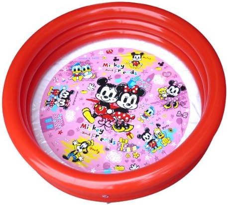 Amazon Co Jp ディズニーキッズプール100cm 柄 ミッキーとその仲間たち ビニールプール ホーム キッチン