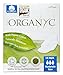 Organyc - 100% Certified Organic Cotton Feminine Pads - Sanitary Napkin with Wings for Women, Moderate Flow, Regular Absorbency, 60 Count (6 Pack of 10 Count)