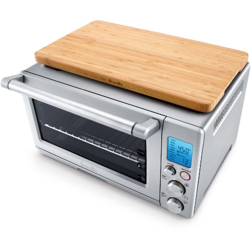 Breville BOV800XL Reinforced Stainless Steel Smart Oven with Bamboo