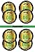 Teaza Herbal Energy Pouch Peppermint - Smokeless Tobacco Replacement, Cold Brew Tea 8 Pack