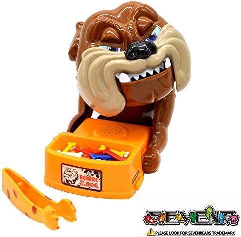 Sevenbears Funny Parent Child Games Beware Of The Dog Don't Wake The Dog Toys, Dog Board Games, Funny Electronic Pet Dog Toys, Bad Dog Gnaw Bones, Prank Toys