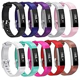 Henoda Silicone Bands for Fitbit Alta,Alta Strap Style,Large,Small