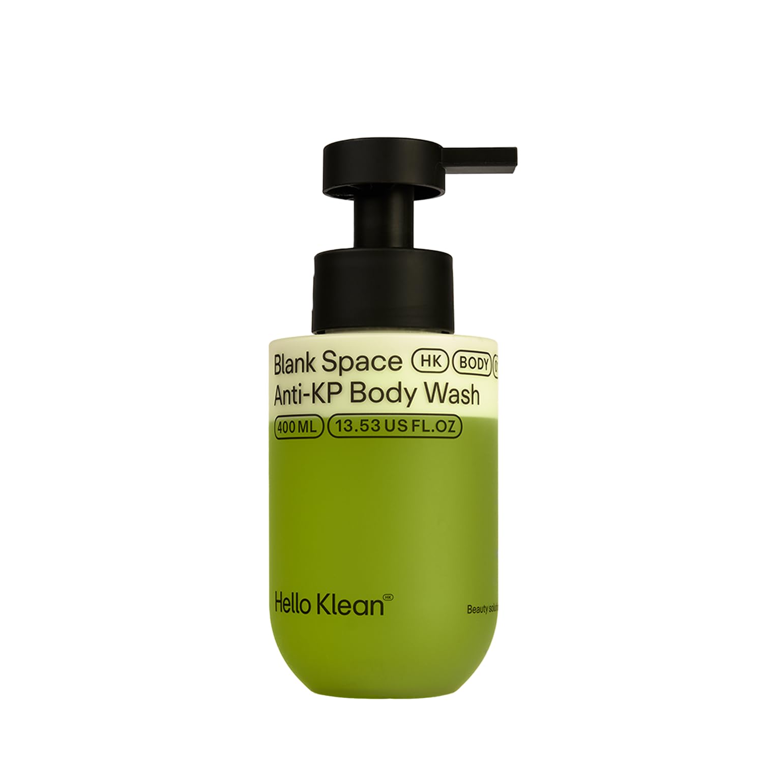 Hello Klean Blank Space Anti-KP Body Wash - Bi-Phase Cleanser Deeply Cleans & Removes Hard Water Residue - Hydrating Boost for Skin Moisture - Soothe Rough Dry & Sensitive Skin - Dermatologist Tested