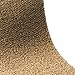 Cotton Flat Shoe Insert for Sandals & Sockless Shoes, Comfortable Shoe Insoles with Sweat-Absorbent Natural Fiber & Non-Slip Silicone Grip, Narrow-Cut Shoe Inserts for Women, Brown, Size 40 - SoxsolS