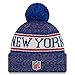New Era Knit New York Giants Biggest Fan Redux Sport Knit Winter Stocking Beanie Pom Hat Cap NFL