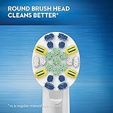 Oral-B Vitality FlossAction Rechargeable Battery Electric Toothbrush with Replacement Brush Head and Automatic Timer, Powered by Braun