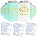 Future Mrs. Cheers Bitches Bachelorette Party Can Cooler Sleeves - 11 Pack Insulated Neoprene Drink Holders, Fit Beer Cans + BONUS GAMES | 10 Mint 1 White | Decorations, Supplies & Favors
