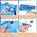 Hydration Bladder Water Reservoir Pack with Tube for 3 Liter Backpack System (Cycling, Climbing, Hiking). Large Opening Easy to Clean, BPA Free(Blue, 2L / 100 Oz)