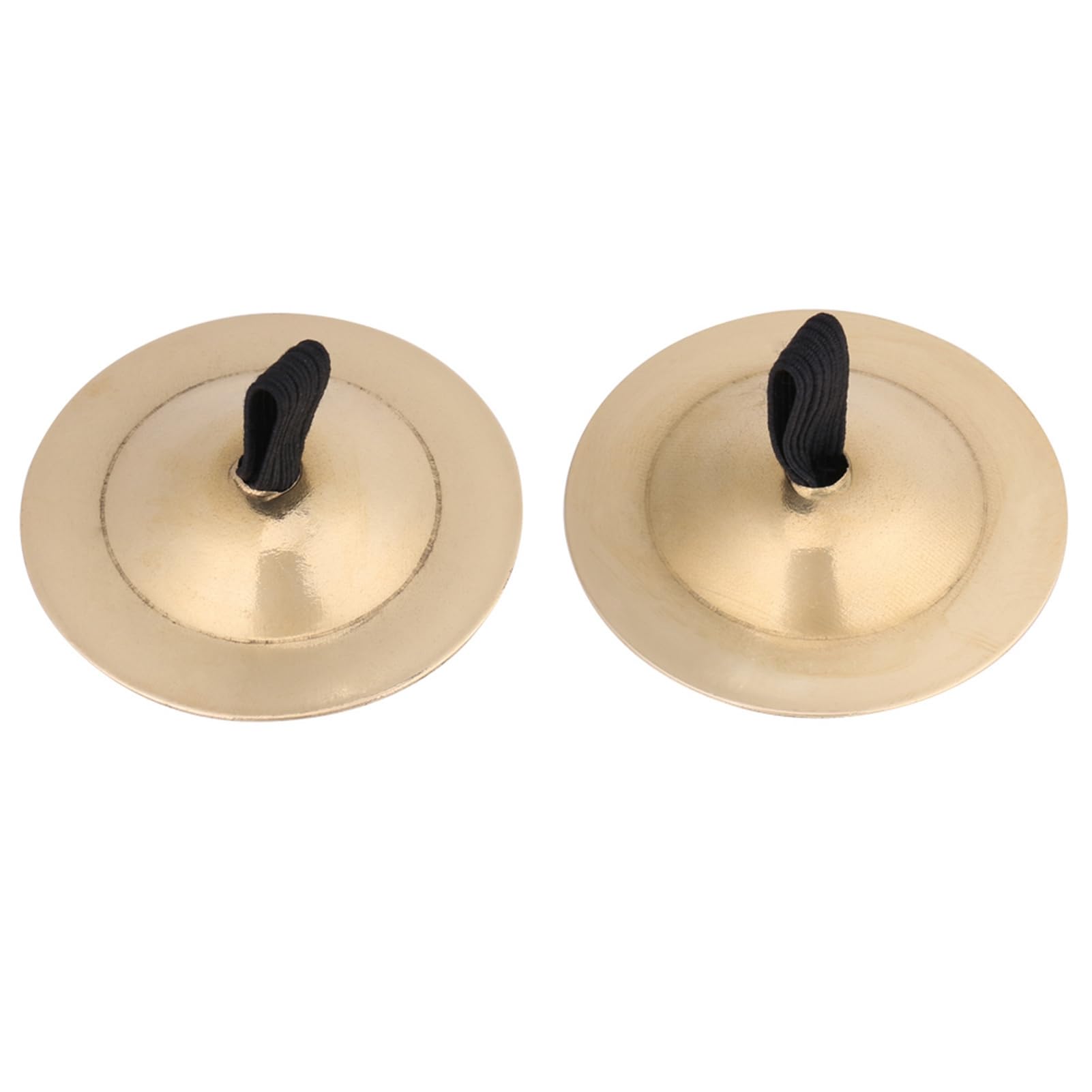 Belly Dance Finger Cymbal Brass Zills Musical Instrument One Pair, Pleasing Sound for Belly Dance