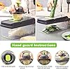 FUKTSYSM-Mandolin-Slicer-Newest-Design-Vegetable-Chopper-11-in-1-Mandoline-Slicer-Adjustable-Vegetable-Cutter-Vegetable-Cutter-with-Julienne-Grater-Include-Clean-Brush-and-Hand-Guard FUKTSYSM Mandolin Slicer - Newest Design Vegetable Chopper, 15 in 1 Mandoline Slicer Adjustable Vegetable Cutter…