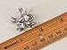 Alilang Women's Gunmetal Black Crystal Rheinstone Tarantula Spider Halloween Costume Adjustable Ring