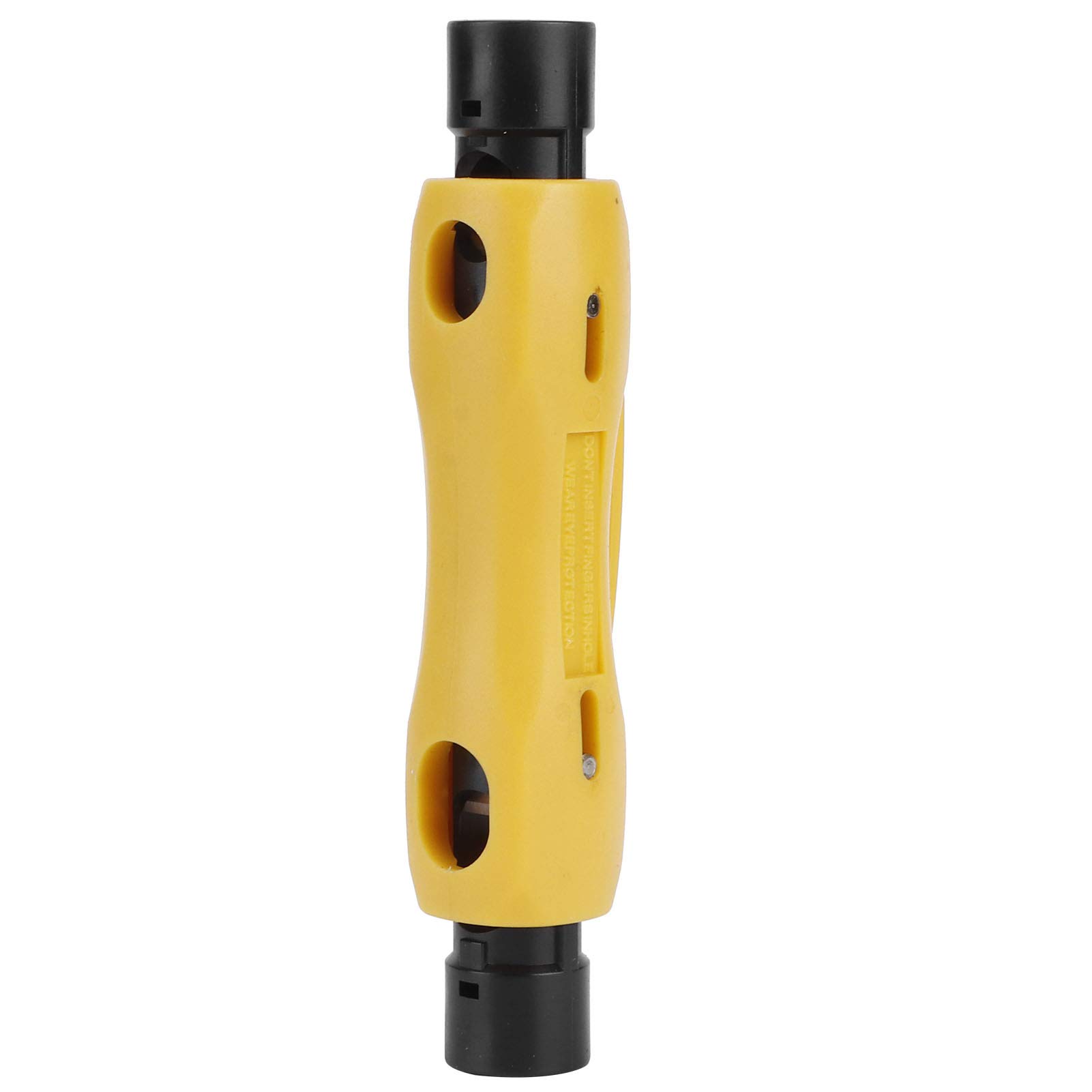 Asixxsix Wire Stripper, ABS Double Blade Multi?size Light Structure Stripping Pliers, Small for Home Cable Stripper