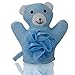 Hand Puppet Bath Wash Mitt Towel with Animal Designs for Children Bath Toy by Made Easy Kit