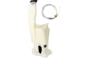 Perfit Liner Windshield Washer Reservoir Tank w/Cap and Pump Compatible with 1999-2006 Chevy Silverado GMC Sierra 1500 2500 HD 3500 2007 Classic Fits 12487670 GM1288121