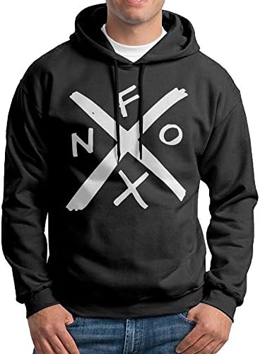 Duola Men's Sweatshirt No Fx Size XL Black