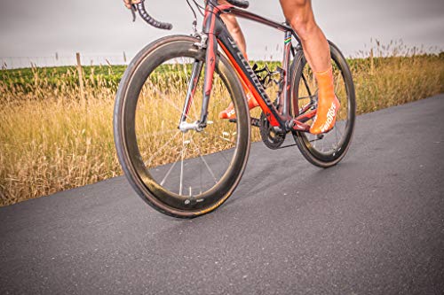 veloToze Tall Shoe Cover - Viz-Orange Medium