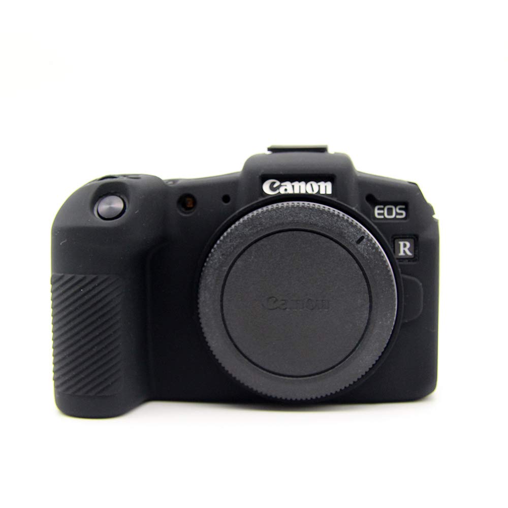 Eos RP Camera Case, Zakao Soft Silicone Bag Lightweight Slim Thin Lightweight Skin Rubber Protective Digital Camera Case Cover for Canon Eos RP (Black)