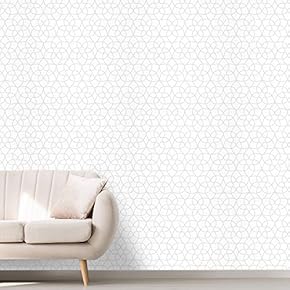 signwin Wall Mural Geometric Pattern Removable Self-Adhesive Wallpaper...