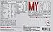 Pro Supps MYBAR Delicious Oven Baked Protein Bar (Ice Cream Cookie Crunch), 20g Protein, Only 6g Sugar, Gluten-free, No Trans Fat, Healthy on-the-go Snack. 12 Count, Net WT 1.94 ounces