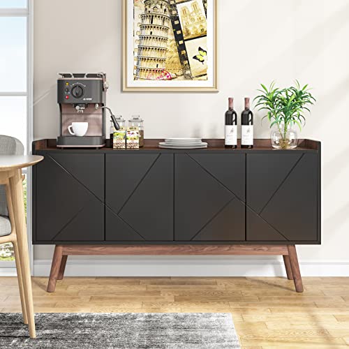 Tribesigns Buffet with Storage, Kitchen Sideboard Buffet Table
